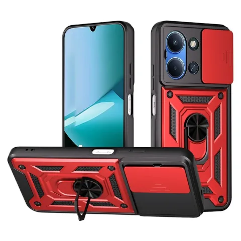 Чохол до мобільного телефона BeCover Military Xiaomi Redmi 15С 5G (173mm) EU Red (713928)