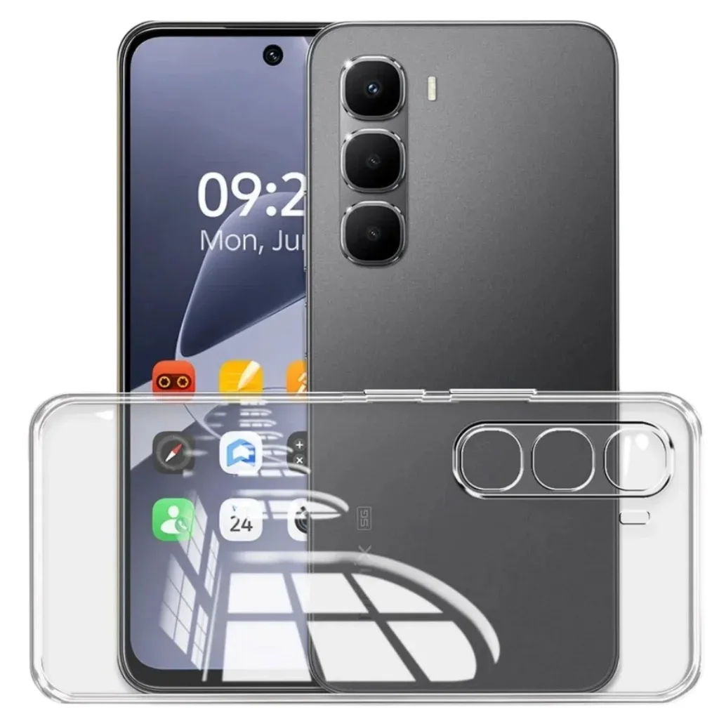 Чохол до мобільного телефона BeCover Silicone Infinix Hot 60 Pro Plus (X6886) Transparent (714672)