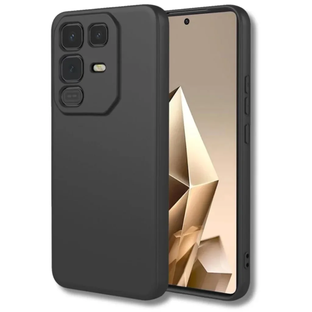 Чохол до мобільного телефона BeCover Silicone Infinix Note 50 Pro 4G (X6855) Black (714673)