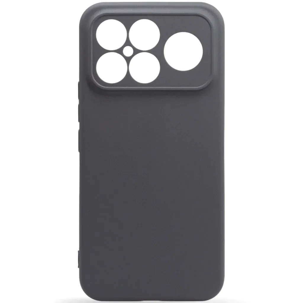 Чохол до мобільного телефона BeCover Silicone Poco F8 Ultra Black (716059)
