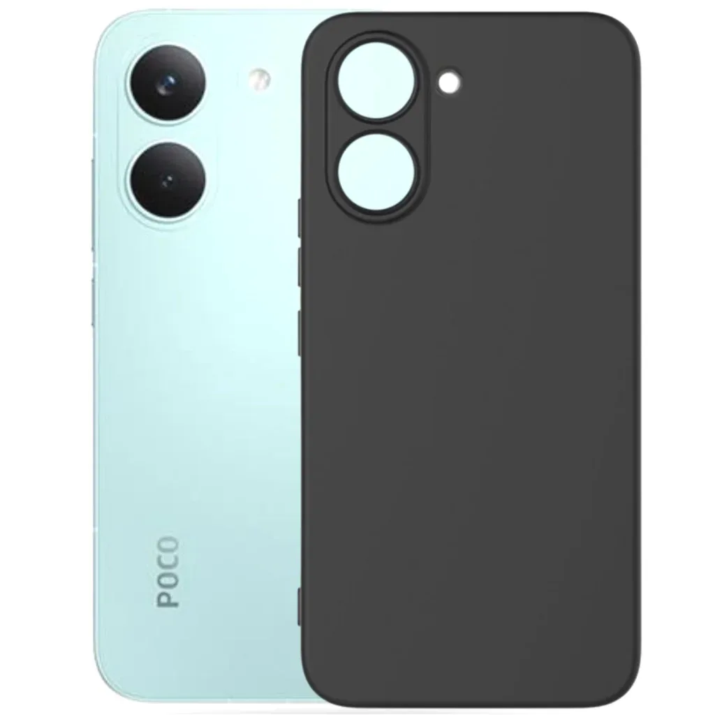 Чохол до мобільного телефона BeCover Silicone Poco X8 Pro Black (716018)