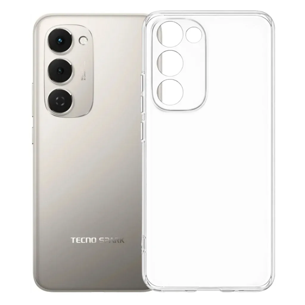 Чохол до мобільного телефона BeCover Tecno Spark 40 Pro Plus (KM7) Transparancy (715044)