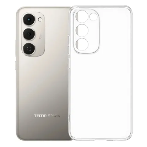 Чохол до мобільного телефона BeCover Tecno Spark 40 Pro Plus (KM7) Transparancy (715044)
