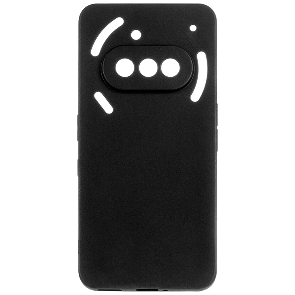Чохол до мобільного телефона ColorWay TPU matt Nothing Phone (3a) Black (CW-CTMNP3A-BK)