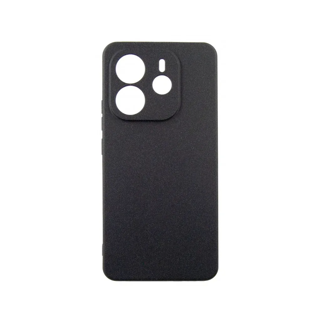 Чохол до мобільного телефона Dengos Carbon Xiaomi Redmi Note 14 4G Black (DG-TPU-CRBN-251)