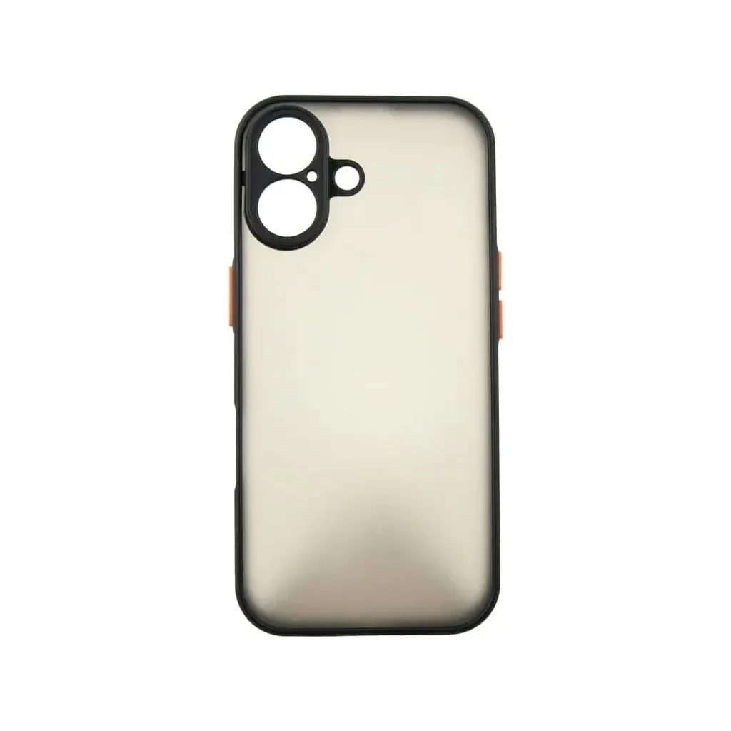 Чохол до мобільного телефона Dengos Matte iPhone 17 Black (DG-TPU-MATT-170)