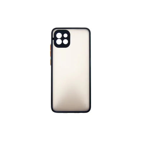 Чохол до мобільного телефона Dengos Matte Samsung Galaxy A03 (black) (DG-TPU-MATT-93)