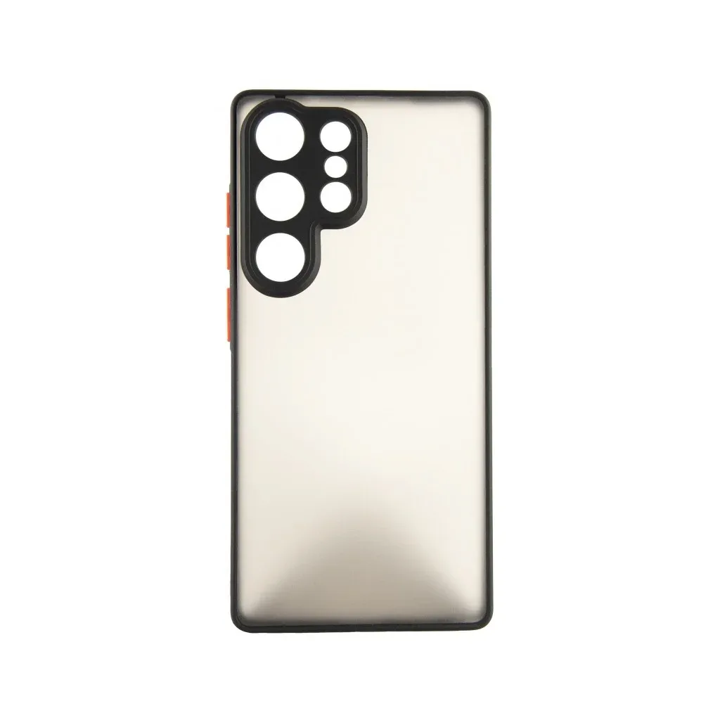 Чохол до мобільного телефона Dengos Matte Samsung Galaxy S25 Ultra (Black) (DG-TPU-MATT-164)
