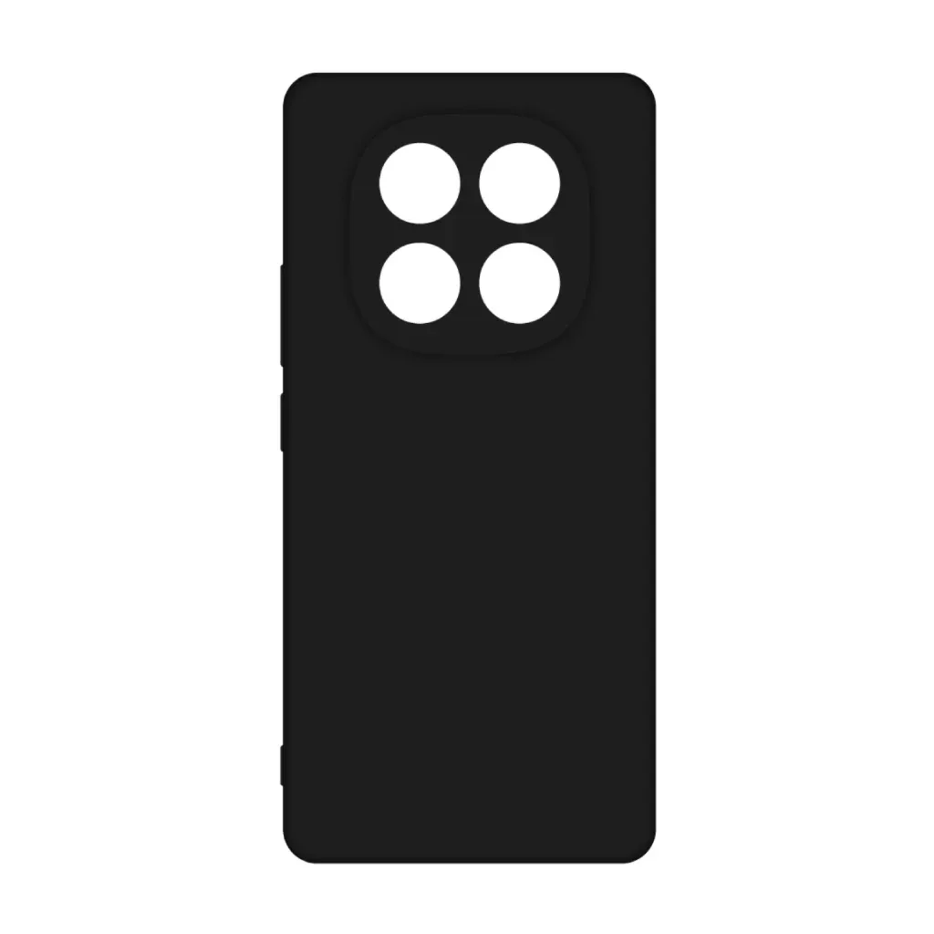 Чохол до мобільного телефона Intaleo Silicone Case Xiaomi Redmi Note 14 Pro 5G Black (1283126617201)