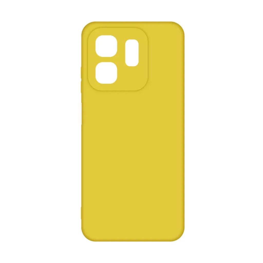Чохол до мобільного телефона Intaleo Silicone Infinix Hot 50i Yellow (1283126599521)