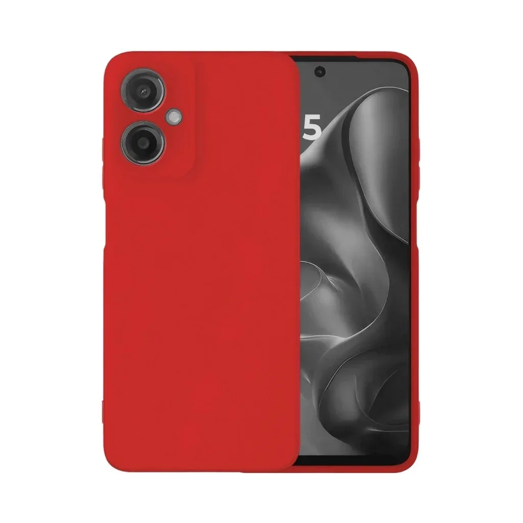 Чохол до мобільного телефона Intaleo Silicone Motorola Moto G24 Power Red (1283126640193)