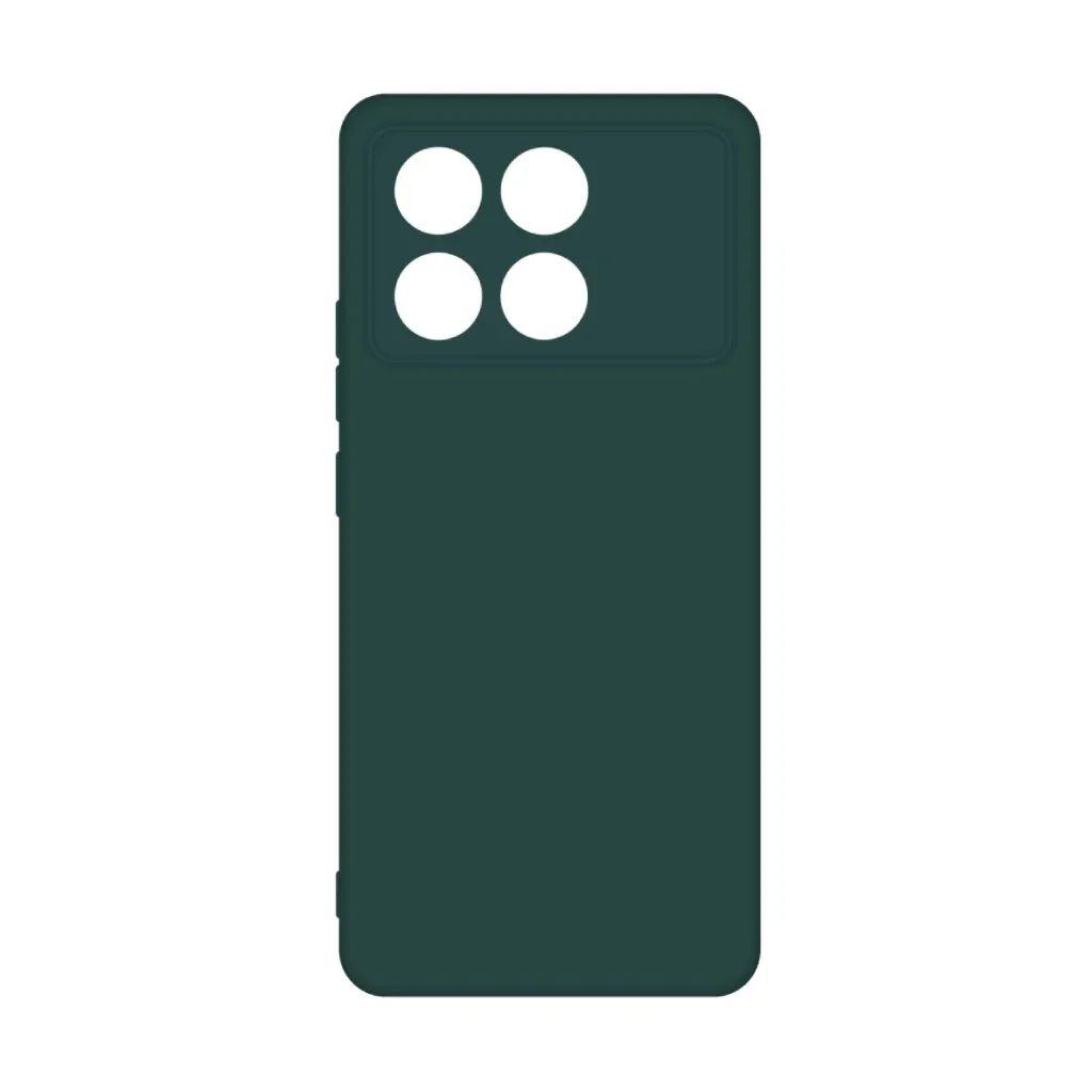 Чохол до мобільного телефона Intaleo Silicone Poco X6 Pro Dark Green (1283126600494)