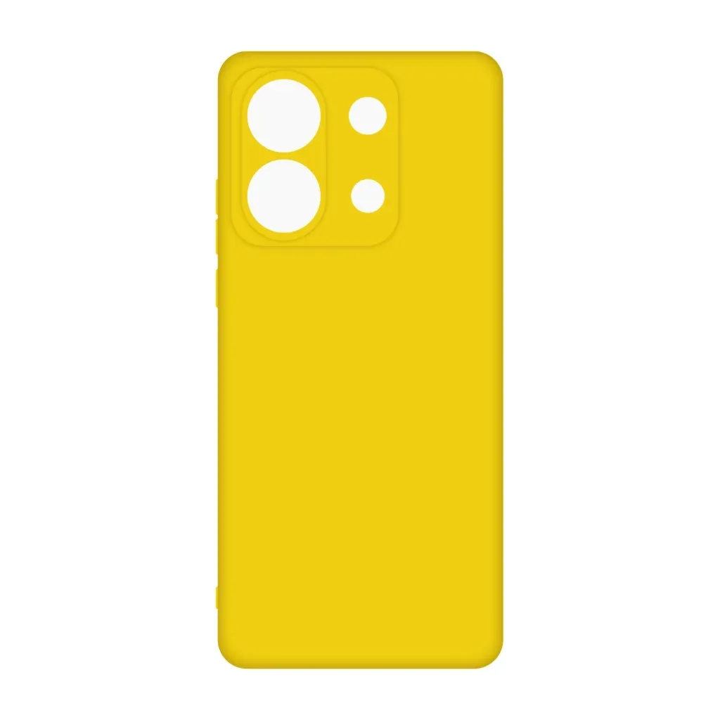Чохол до мобільного телефона Intaleo Silicone Poco X6 Yellow (1283126600449)