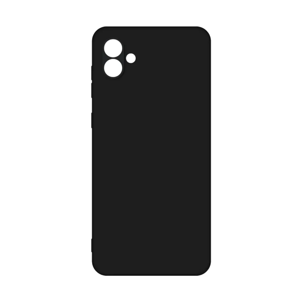 Чохол до мобільного телефона Intaleo Silicone Samsung Galaxy A04 Black (1283126599675)
