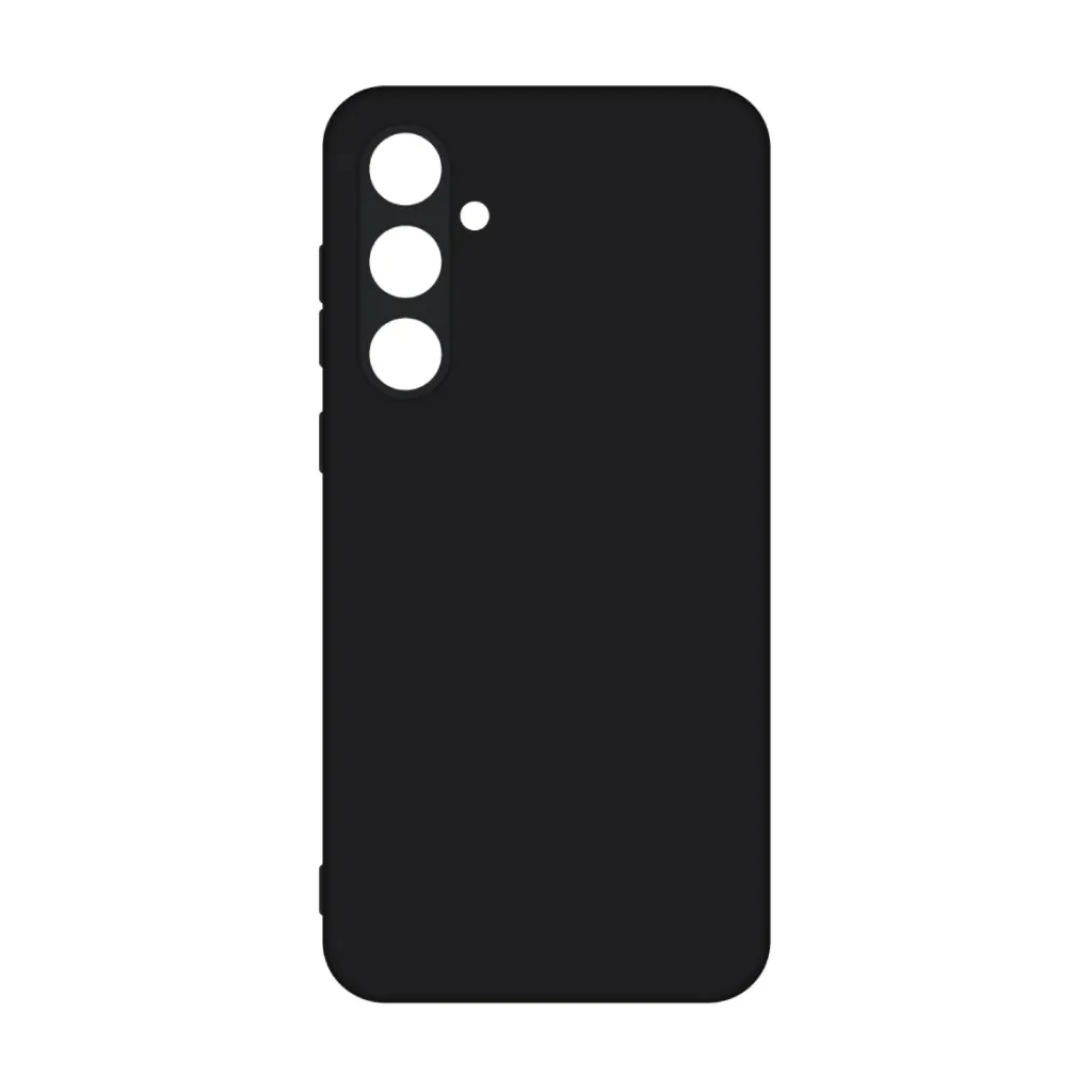 Чохол до мобільного телефона Intaleo Silicone Samsung Galaxy A35 Black (1283126600227)