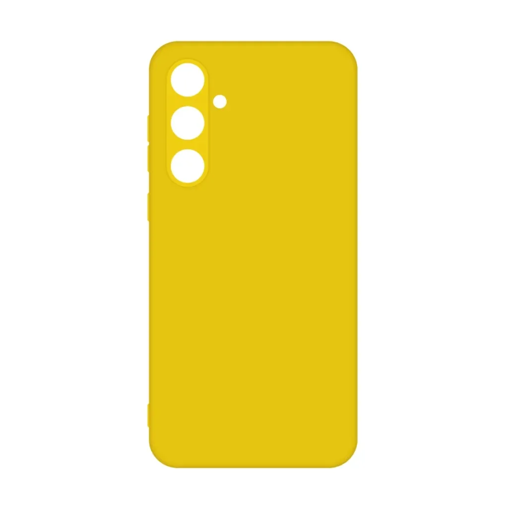 Чохол до мобільного телефона Intaleo Silicone Samsung Galaxy A55 Yellow (1283126600258)