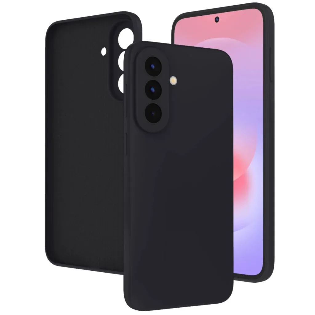 Чохол до мобільного телефона Intaleo Silicone Samsung Galaxy A56 Black (1283126640254)