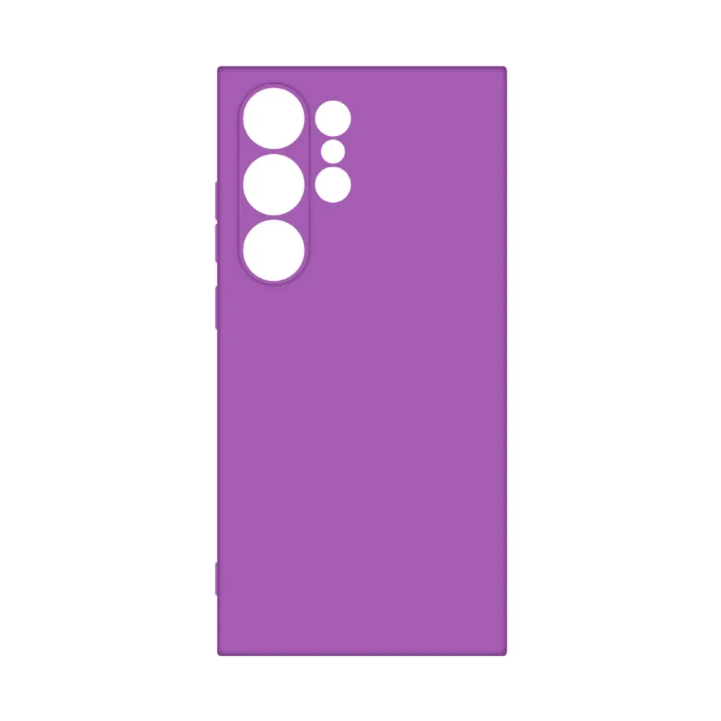 Чохол до мобільного телефона Intaleo Silicone Samsung Galaxy S24 Ultra Violet (1283126600418)