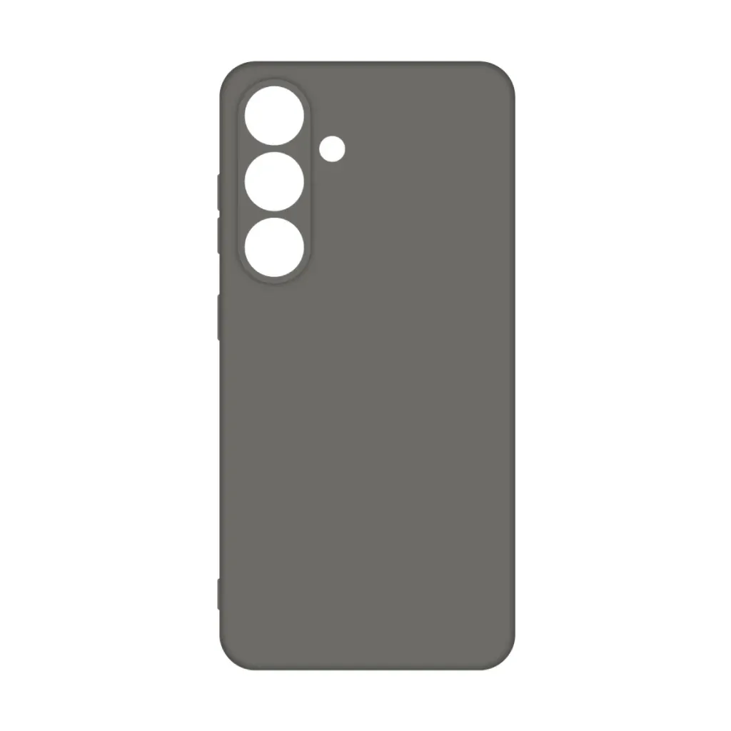 Чохол до мобільного телефона Intaleo Silicone Samsung Galaxy S25 Plus Dark Grey (1283126616860)