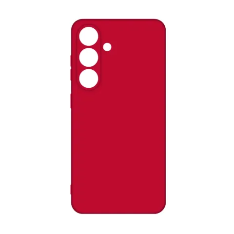 Чохол до мобільного телефона Intaleo Silicone Samsung Galaxy S25 Plus Red (1283126616884)