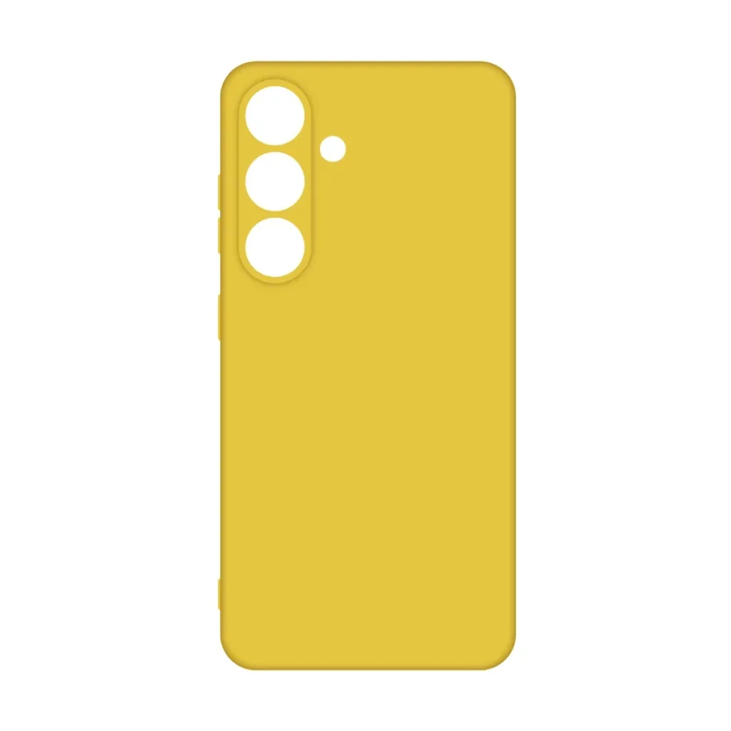 Чохол до мобільного телефона Intaleo Silicone Samsung Galaxy S25 Plus Yellow (1283126616822)