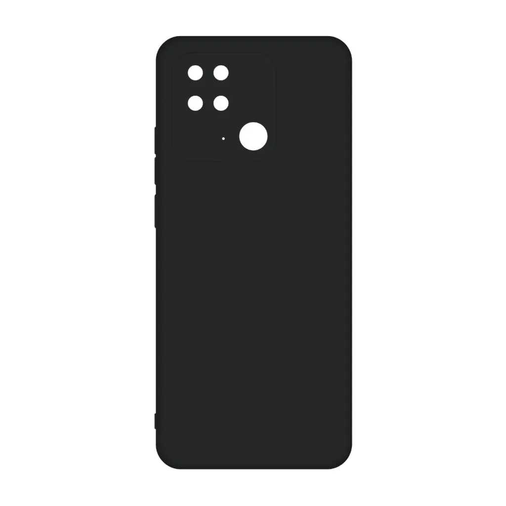 Чохол до мобільного телефона Intaleo Silicone Xiaomi Redmi 10C Black (1283126600593)