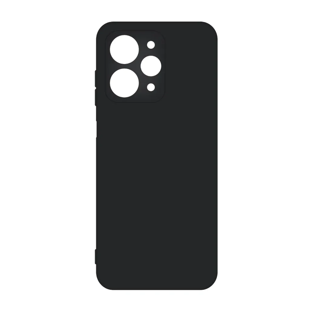 Чохол до мобільного телефона Intaleo Silicone Xiaomi Redmi 12 Black (1283126600630)