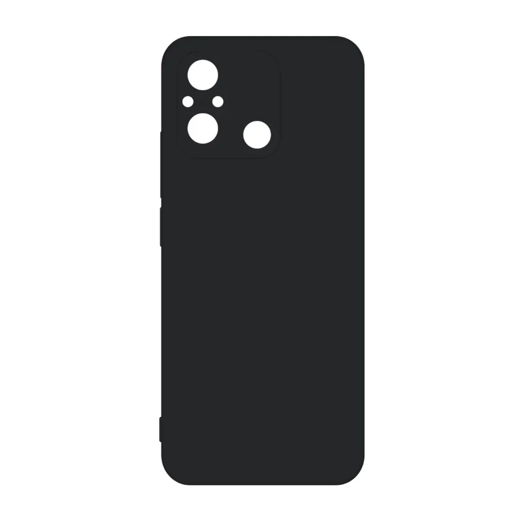 Чохол до мобільного телефона Intaleo Silicone Xiaomi Redmi 12C Black (1283126600678)