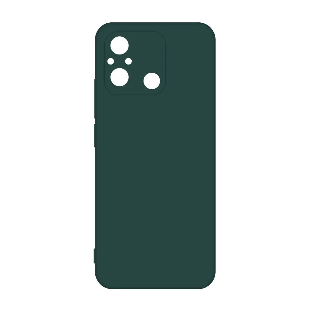 Чохол до мобільного телефона Intaleo Silicone Xiaomi Redmi 12C Dark Green (1283126600661)