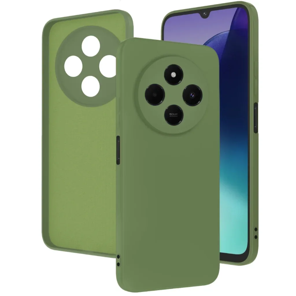 Чохол до мобільного телефона Intaleo Silicone Xiaomi Redmi 14C 4G Green (1283126617041)
