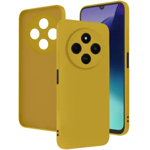 Чохол до мобільного телефона Intaleo Silicone Xiaomi Redmi 14C 4G Yellow (1283126617027)