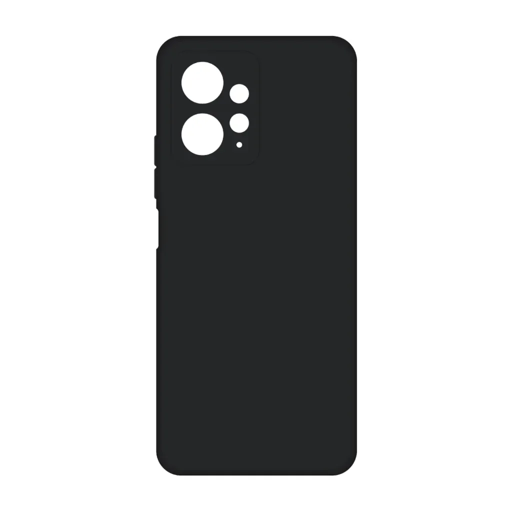 Чохол до мобільного телефона Intaleo Silicone Xiaomi Redmi Note 12 Black (1283126600999)