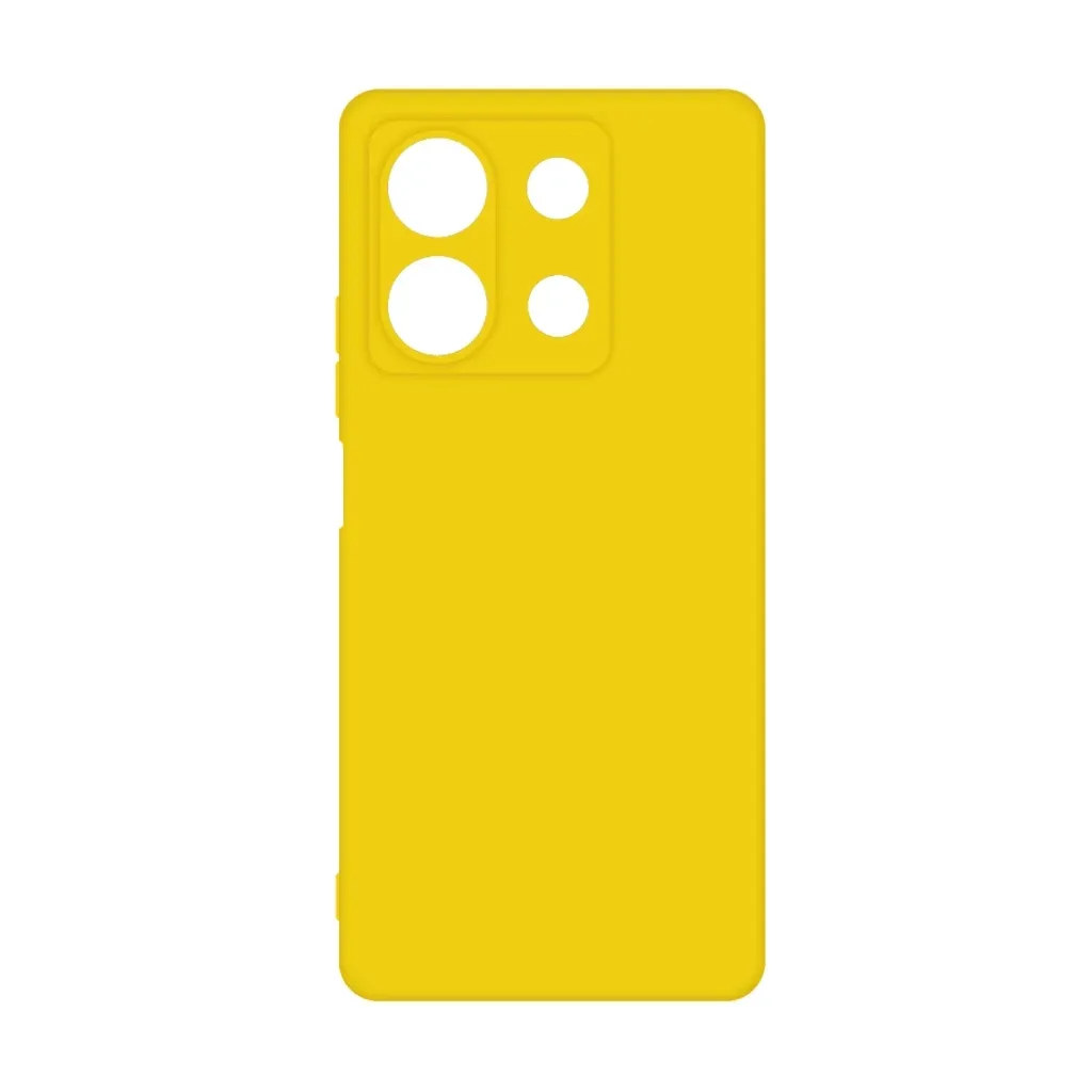 Чохол до мобільного телефона Intaleo Silicone Xiaomi Redmi Note 13 5G Yellow (1283126601101)