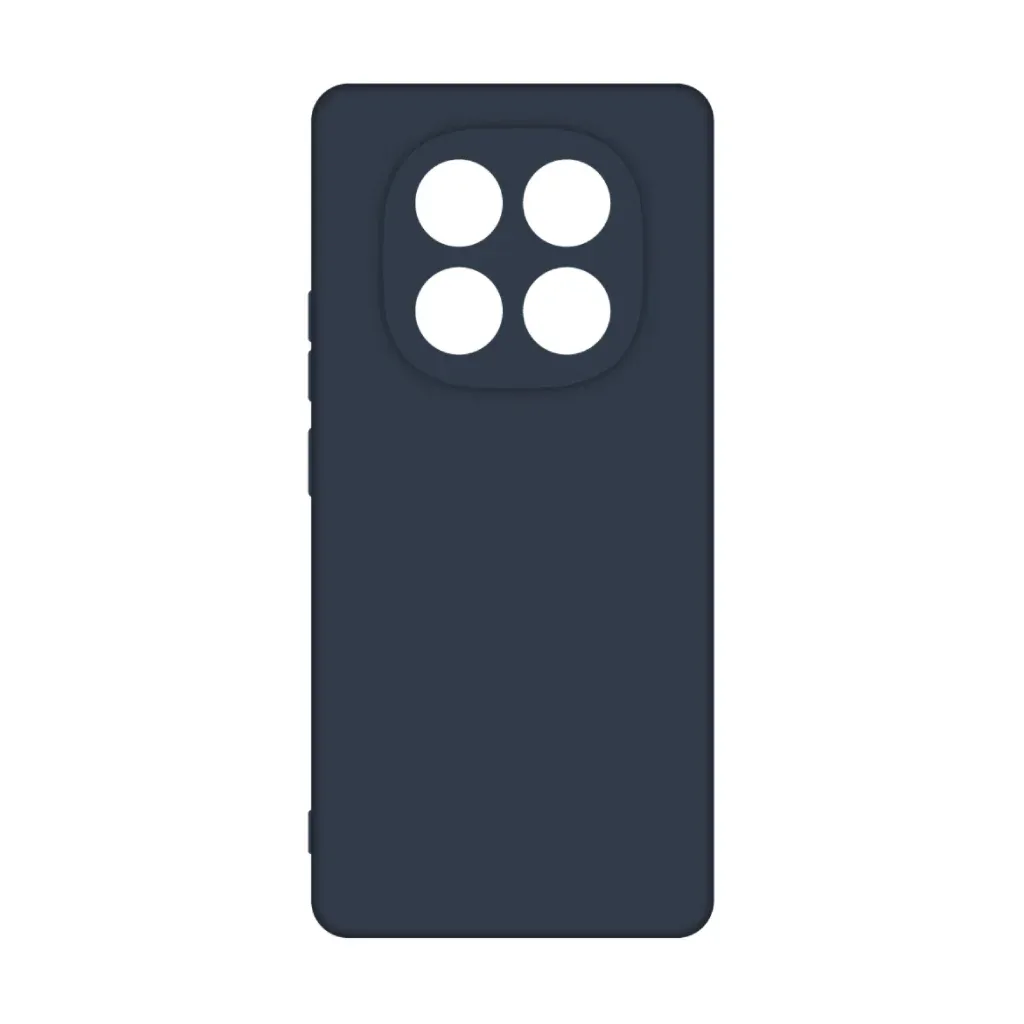 Чохол до мобільного телефона Intaleo Silicone Xiaomi Redmi Note 14 Pro Plus Dark Blue (1283126617249)