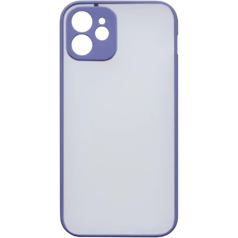 Чохол до мобільного телефона Intaleo Smoky Apple iPhone 12 Purple (1283126520112)