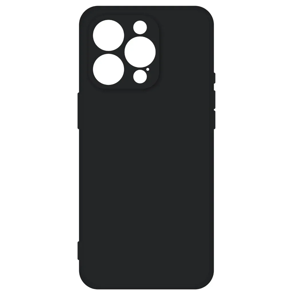 Чохол до мобільного телефона Intaleo SoftShell Apple iPhone 15 Pro Max Black (1283126585401)