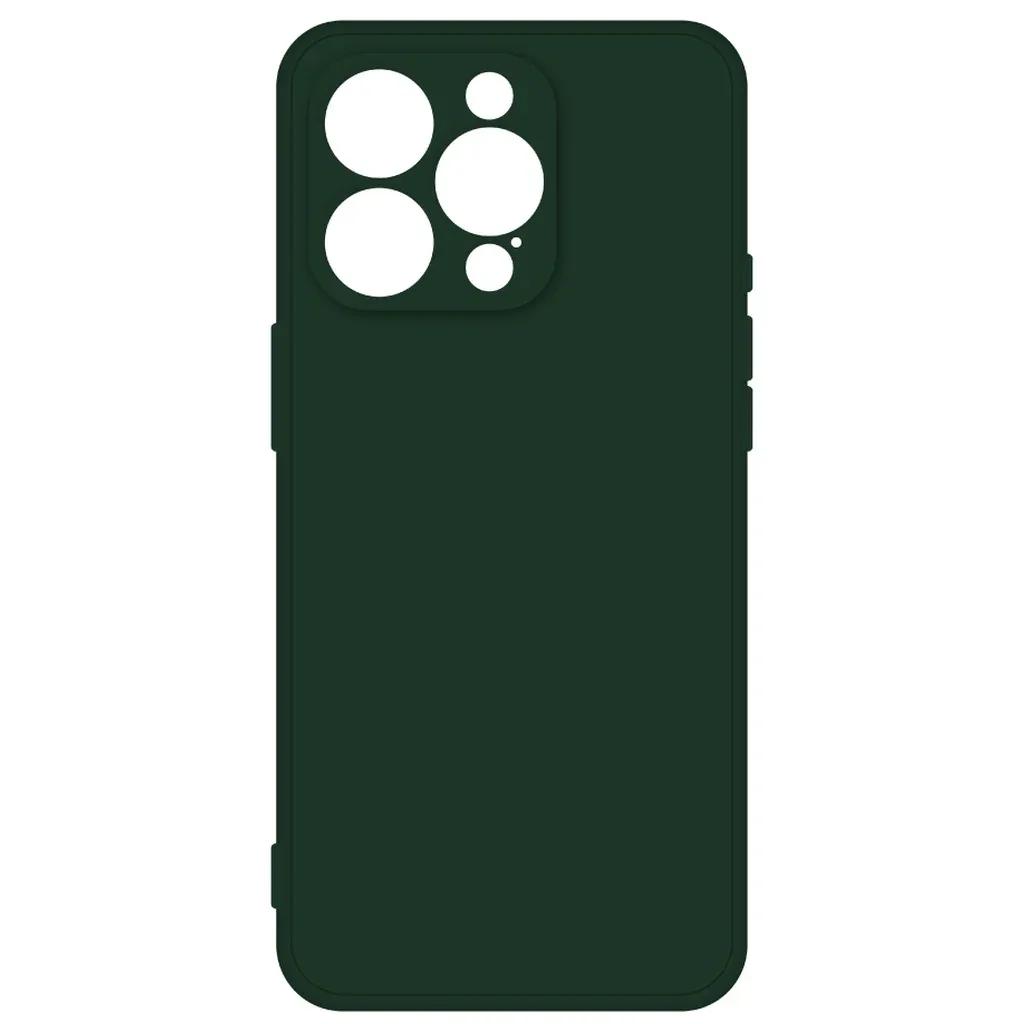 Чохол до мобільного телефона Intaleo SoftShell Apple iPhone 15 Pro Max Dark Green (1283126585388)