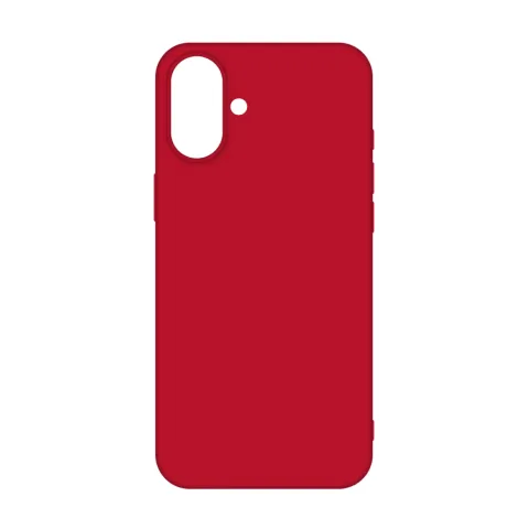 Чохол до мобільного телефона Intaleo SoftShell Apple iPhone 16 Red (1283126609190)
