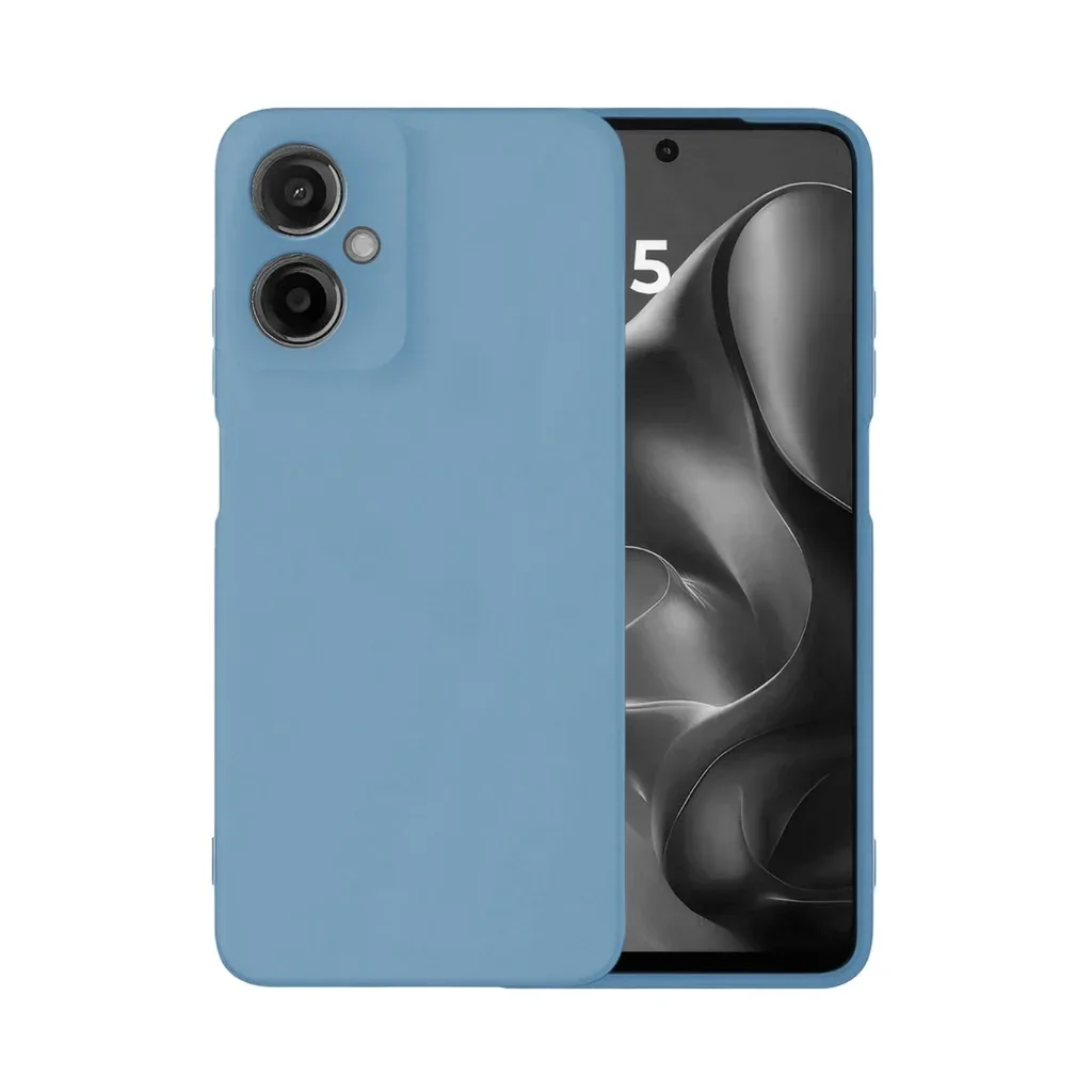 Чохол до мобільного телефона Intaleo SoftShell Moto G55 Light Blue (1283126632372)