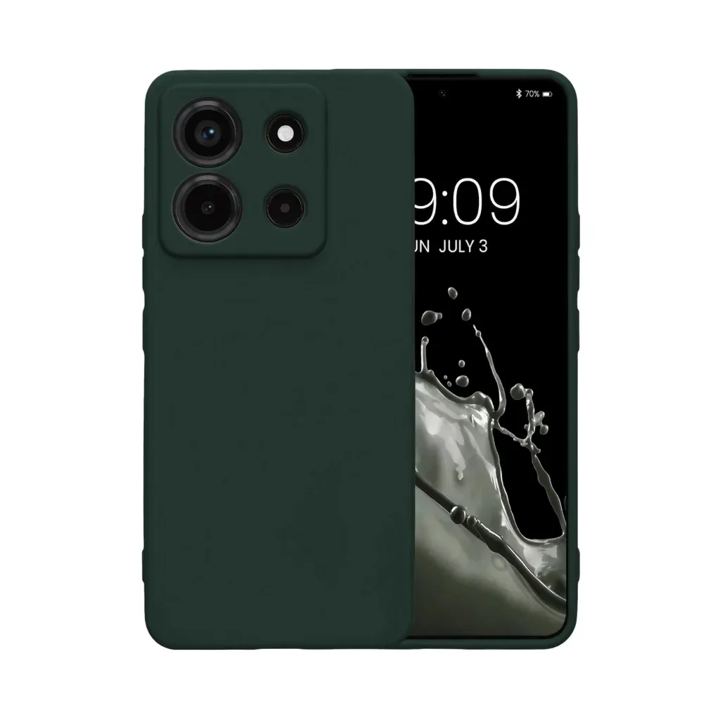 Чохол до мобільного телефона Intaleo SoftShell Motorola Moto G57/G57 Power Dark Green (1283126635359)
