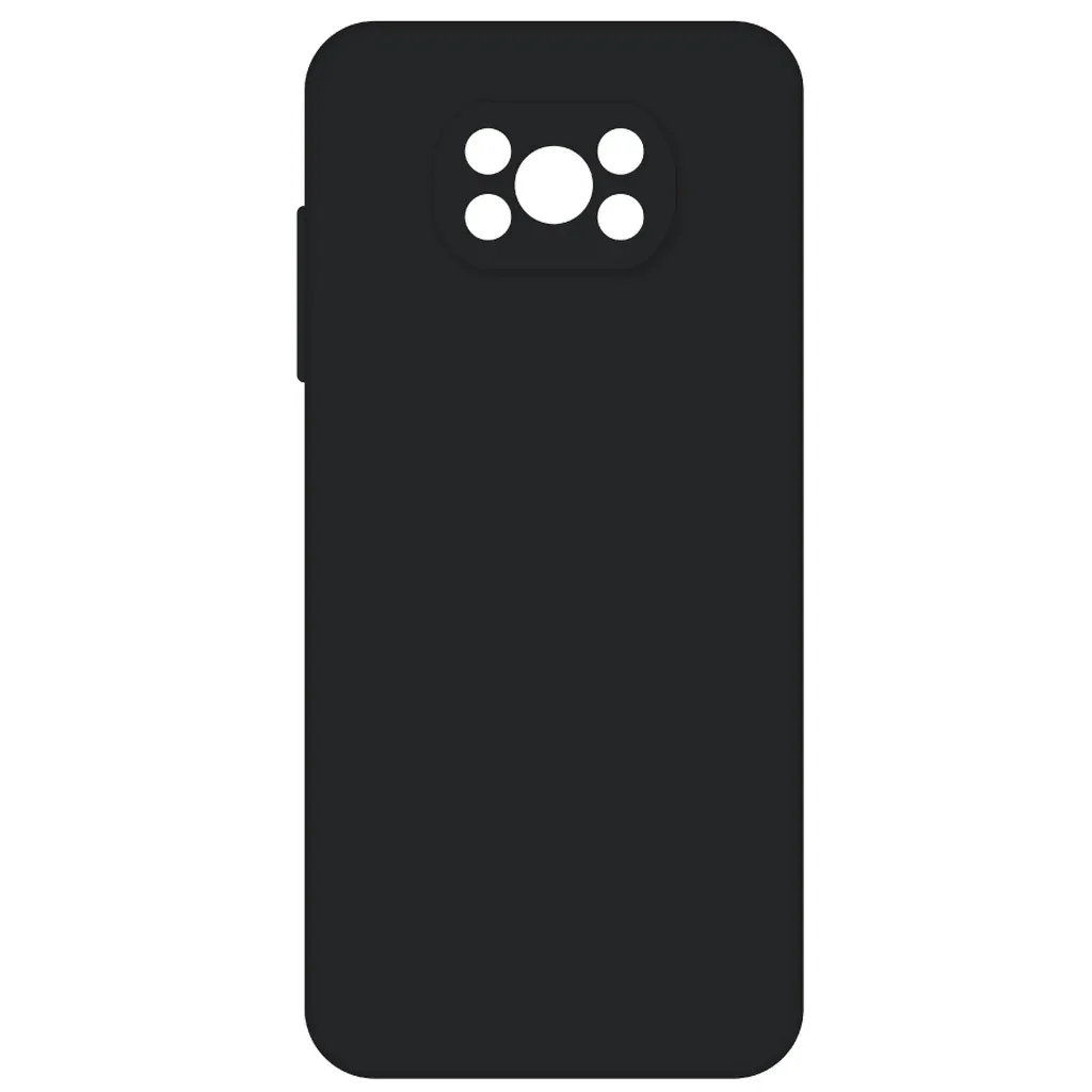 Чохол до мобільного телефона Intaleo SoftShell Xiaomi Poco X3 Black (1283126563850)