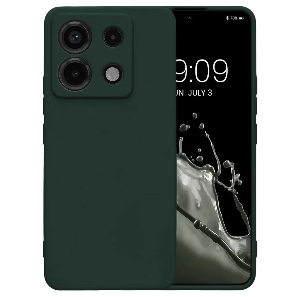 Чохол до мобільного телефона Intaleo SoftShell Xiaomi Redmi Note 13 Pro 4G Dark Green (1283126632495)