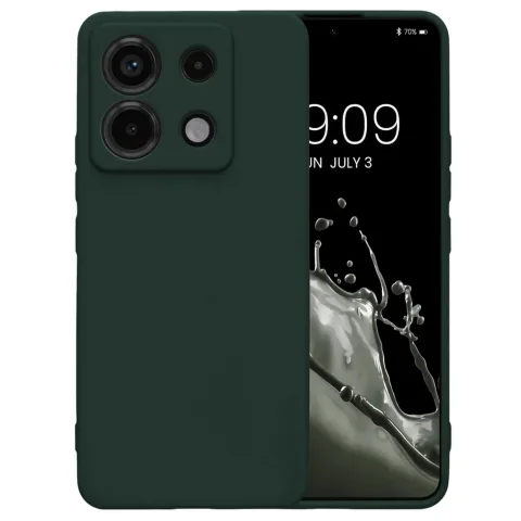 Чохол до мобільного телефона Intaleo SoftShell Xiaomi Redmi Note 13 Pro 4G Dark Green (1283126632495)