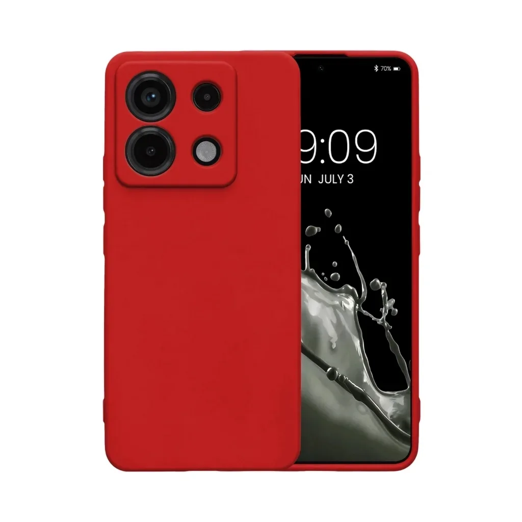 Чохол до мобільного телефона Intaleo SoftShell Xiaomi Redmi Note 13 Pro 4G Red (1283126632501)