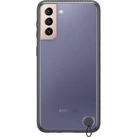 Чохол до мобільного телефона Samsung Clear Protective Cover Samsung Galaxy S21+ Black (EF-GG996CBEGRU)