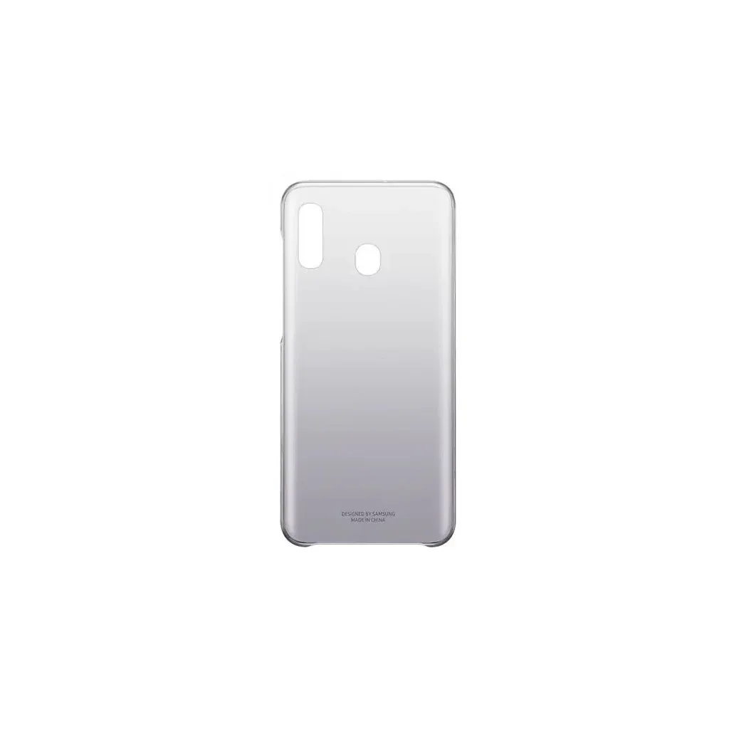 Чохол до мобільного телефона Samsung Galaxy A20 (A205F) Gradation Cover Black (EF-AA205CBEGRU)