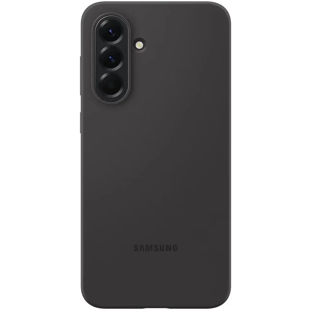 Чохол до мобільного телефона Samsung Galaxy A56 (A566) Silicone Case Black (EF-PA566CBEGWW)