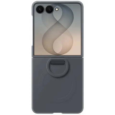 Чохол до мобільного телефона Samsung Galaxy Flip 8 Silicone Ring Magnet Graphite (EF-EF776CBEGUA)