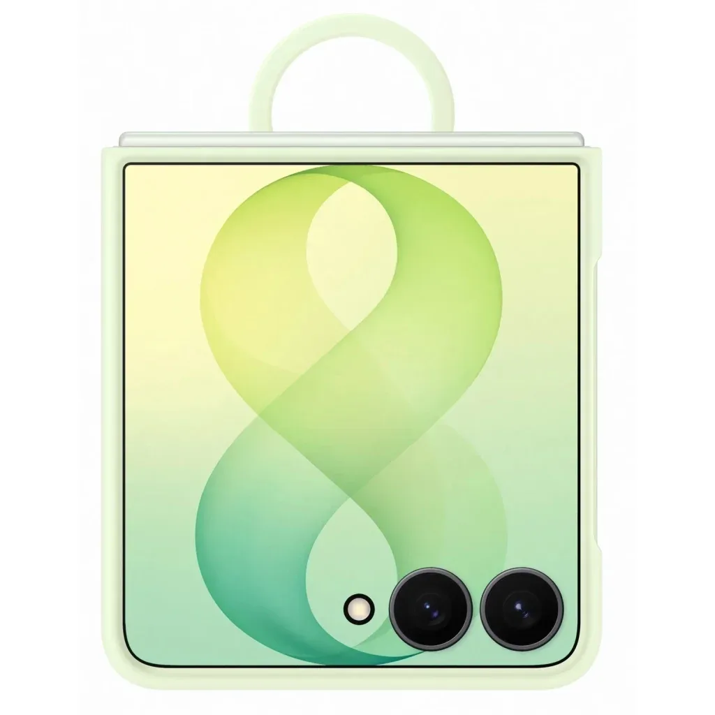 Чохол до мобільного телефона Samsung Galaxy Flip 8 Silicone Ring Magnet Mint (EF-EF776CGEGUA)