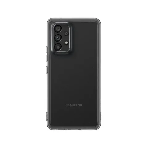 Чохол до мобільного телефона Samsung Soft Clear Cover Samsung Galaxy A53 (A536) Black (EF-QA536TBEGRU)